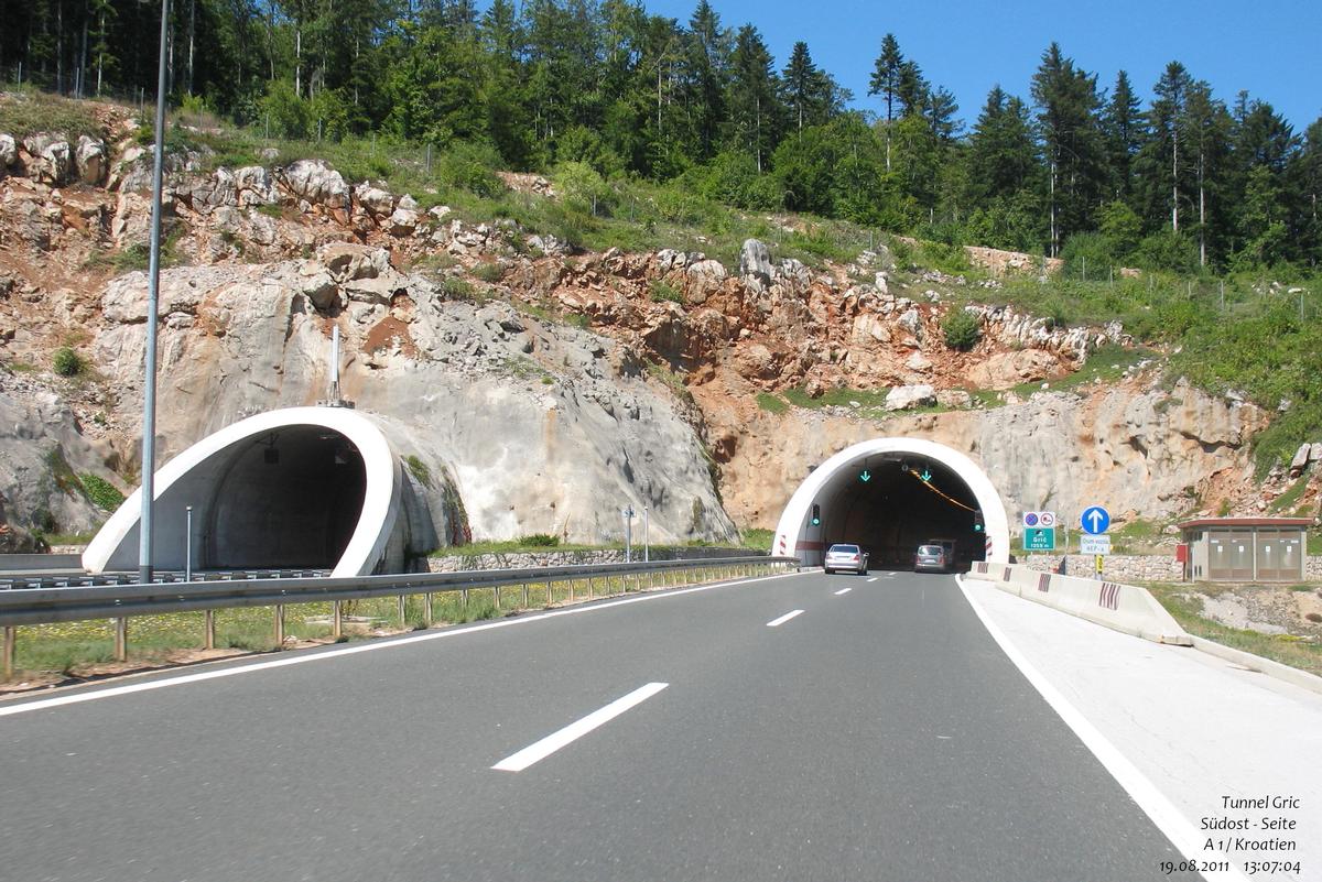 Tunnel Gric, A1, Kroatien 