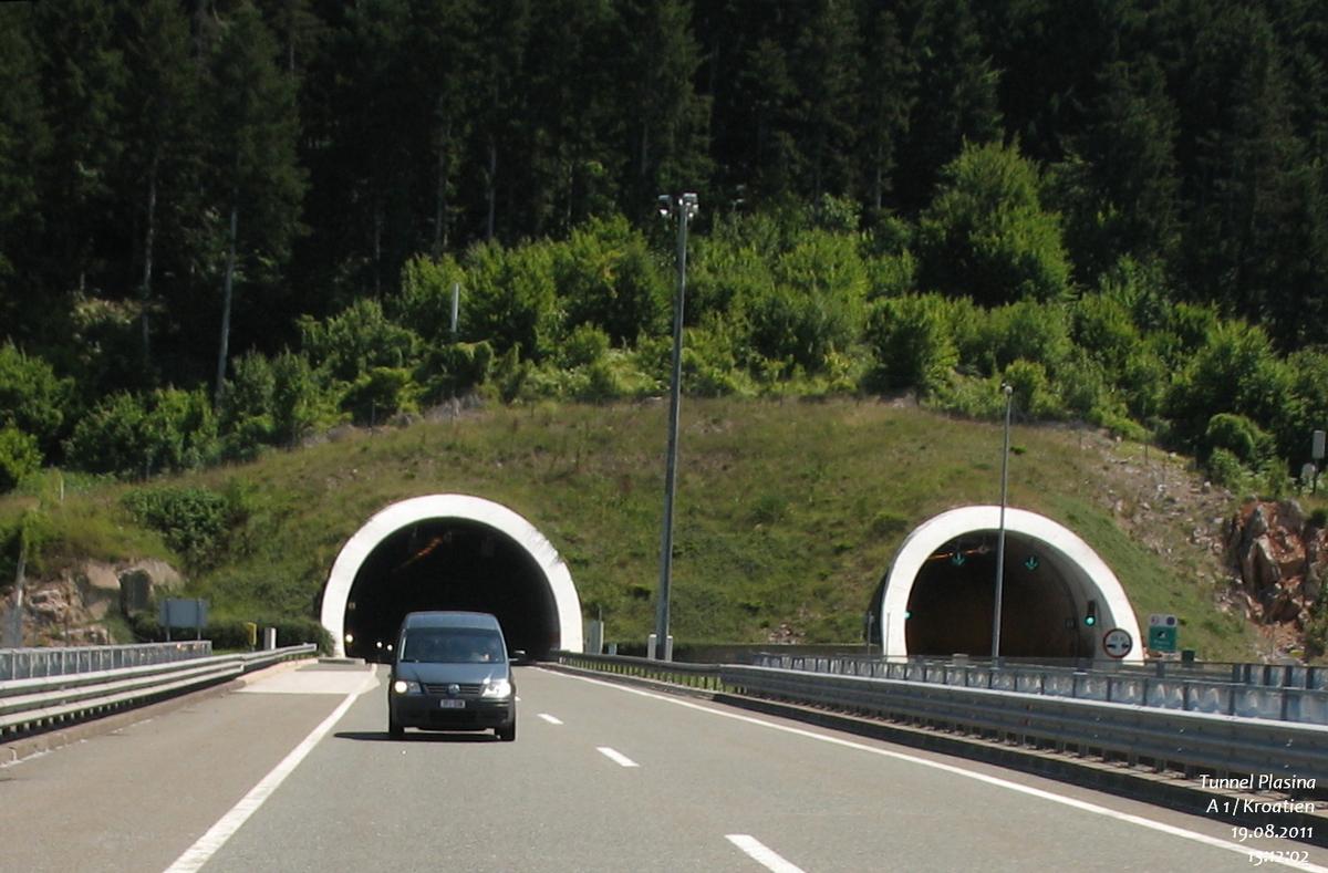 Tunnel Plasina, A 1 / Kroatien 
