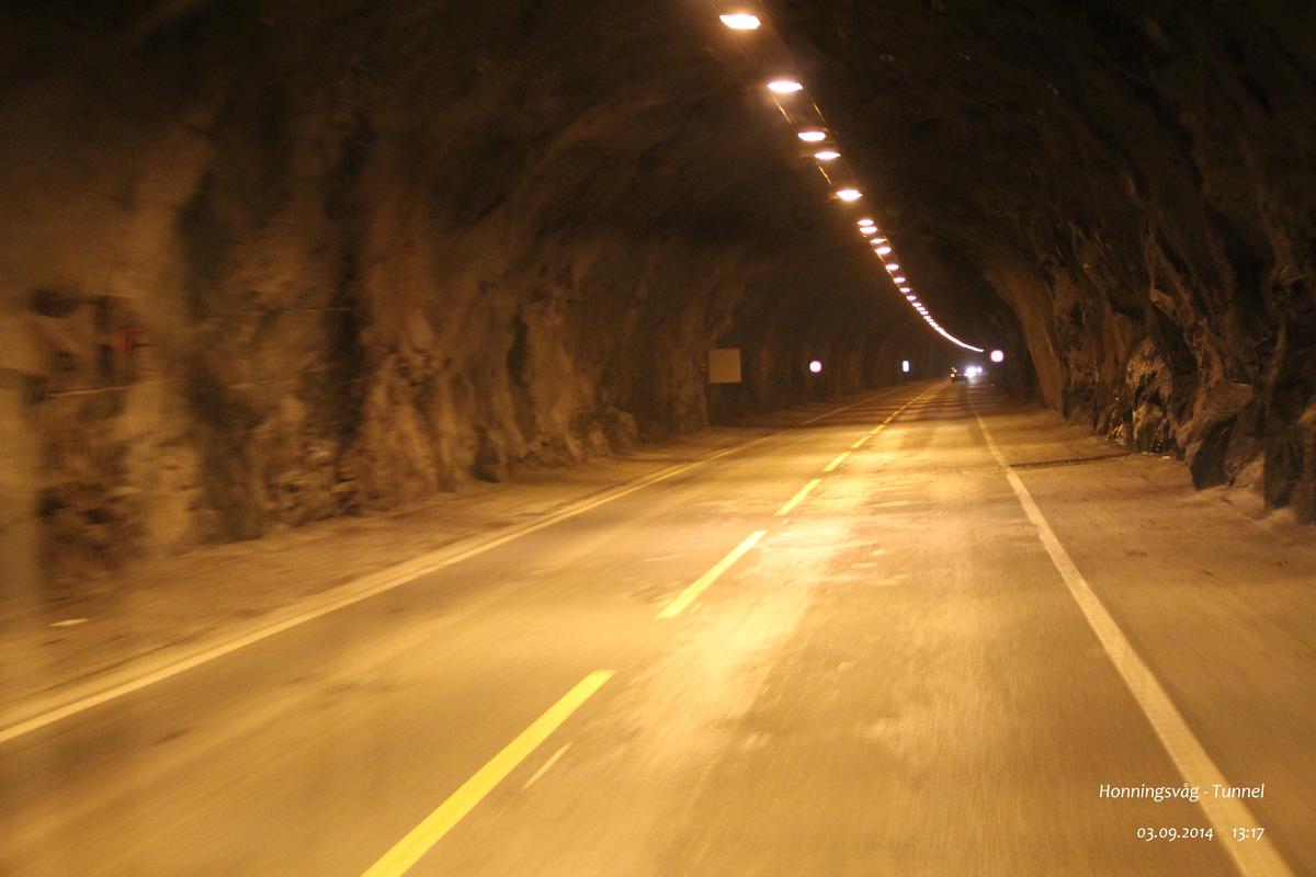 Tunnel de Honningsvåg 