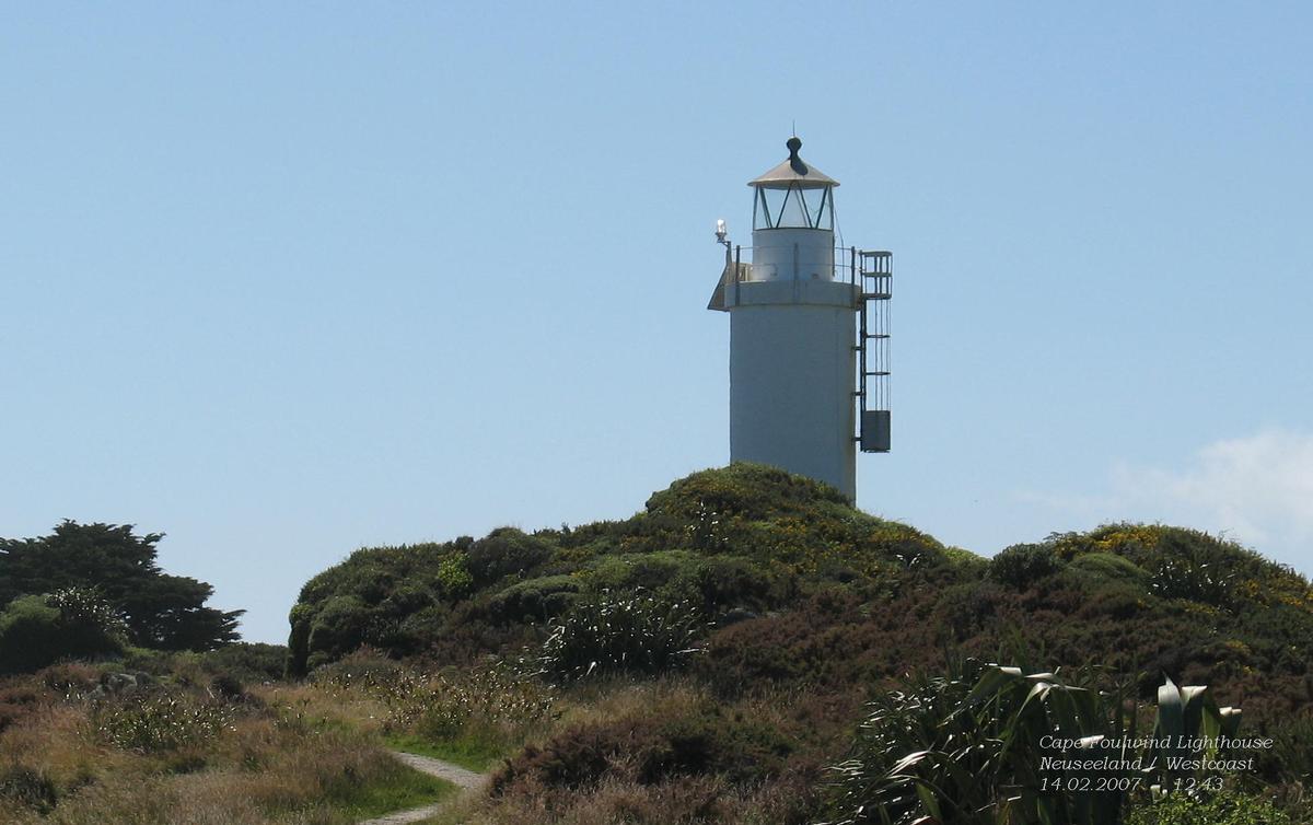 Cape Foulwind Lighthouse in Neuseeland / Westcoast 