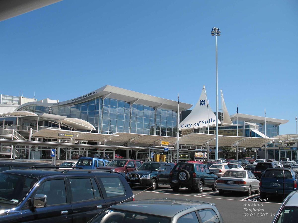 Auckland Airport Terminal in Neuseeland 