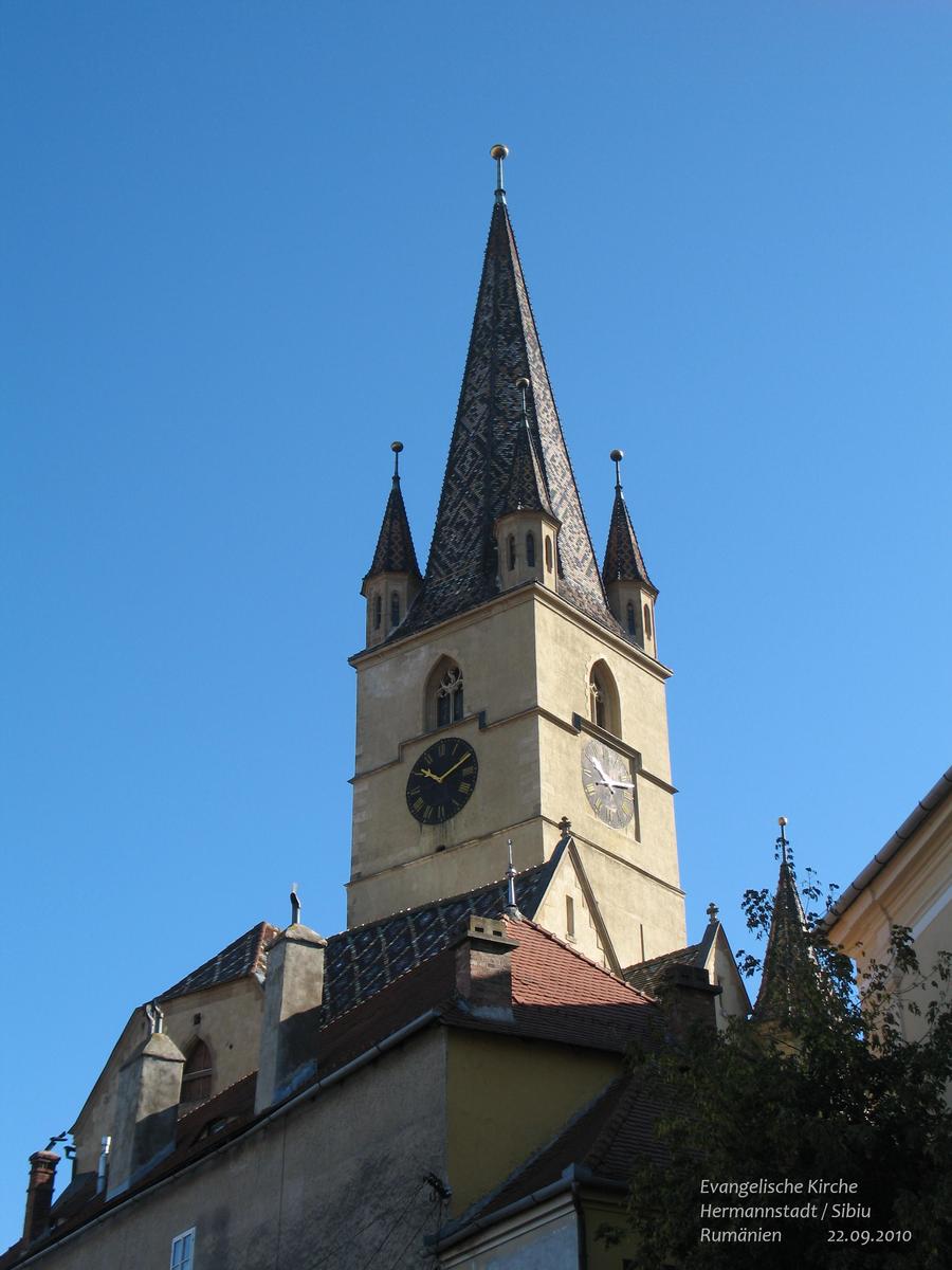 Evangelische Kirche, Hermannstadt / Sibiu, Rumänien 