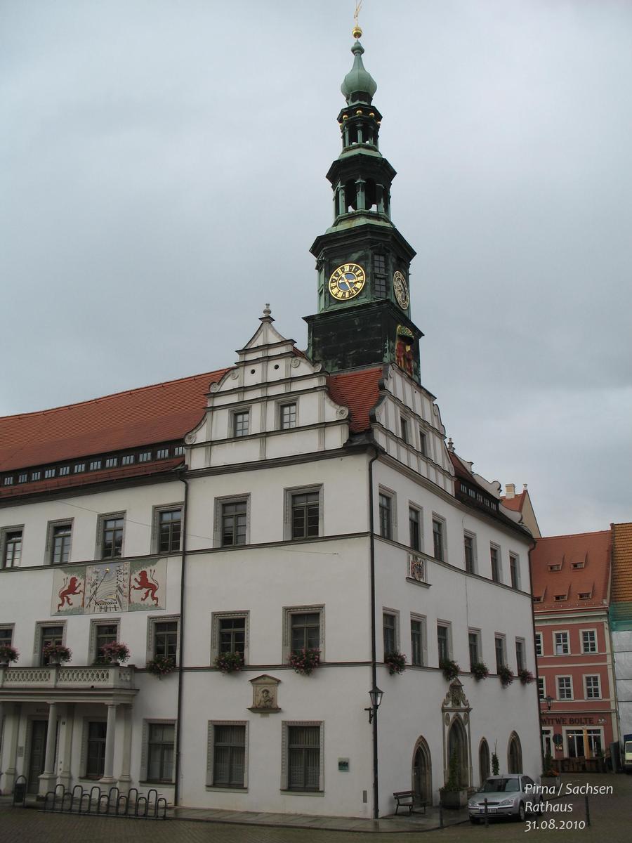 Rathaus, Pirna / Sachsen 