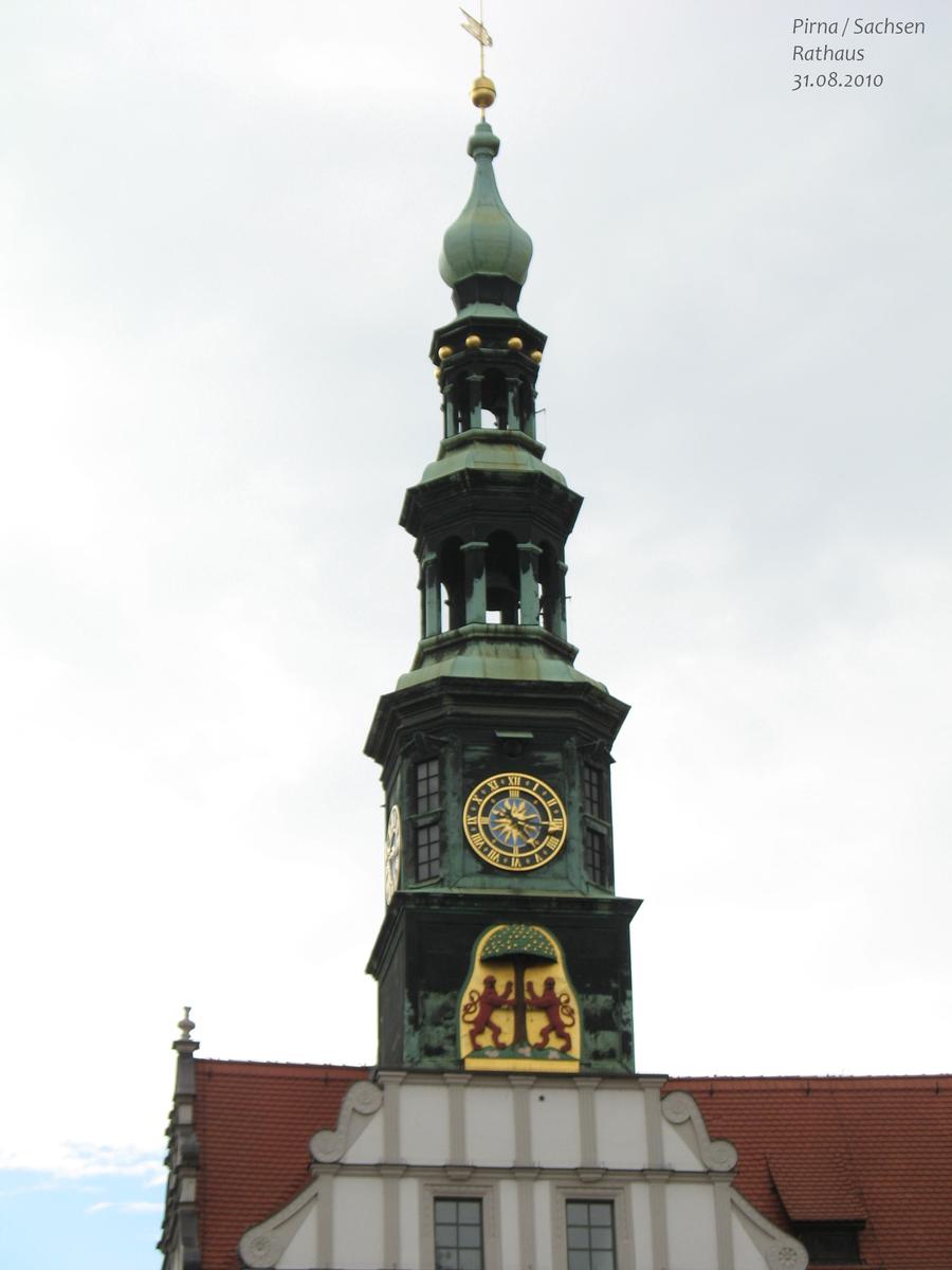 Rathaus, Pirna / Sachsen 