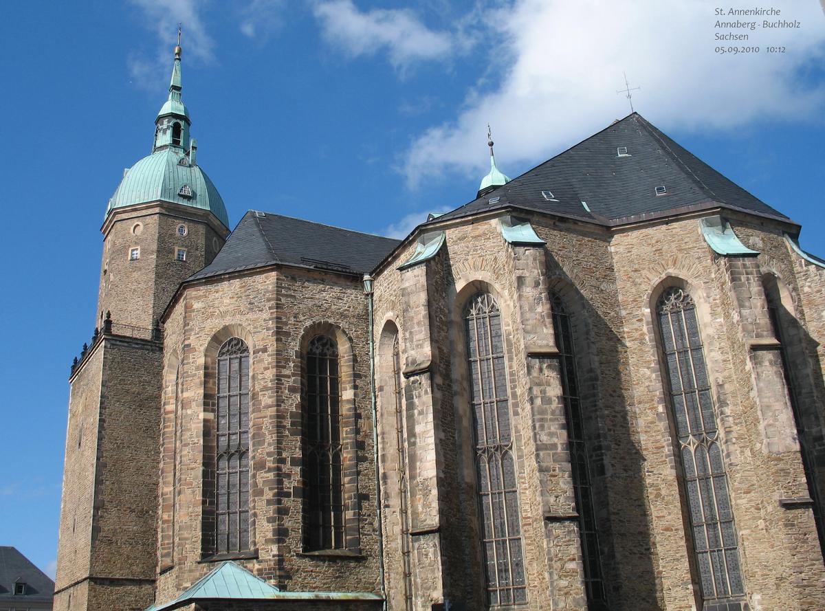 St. Annenkirche, Annaberg-Buchholz, Sachsen 