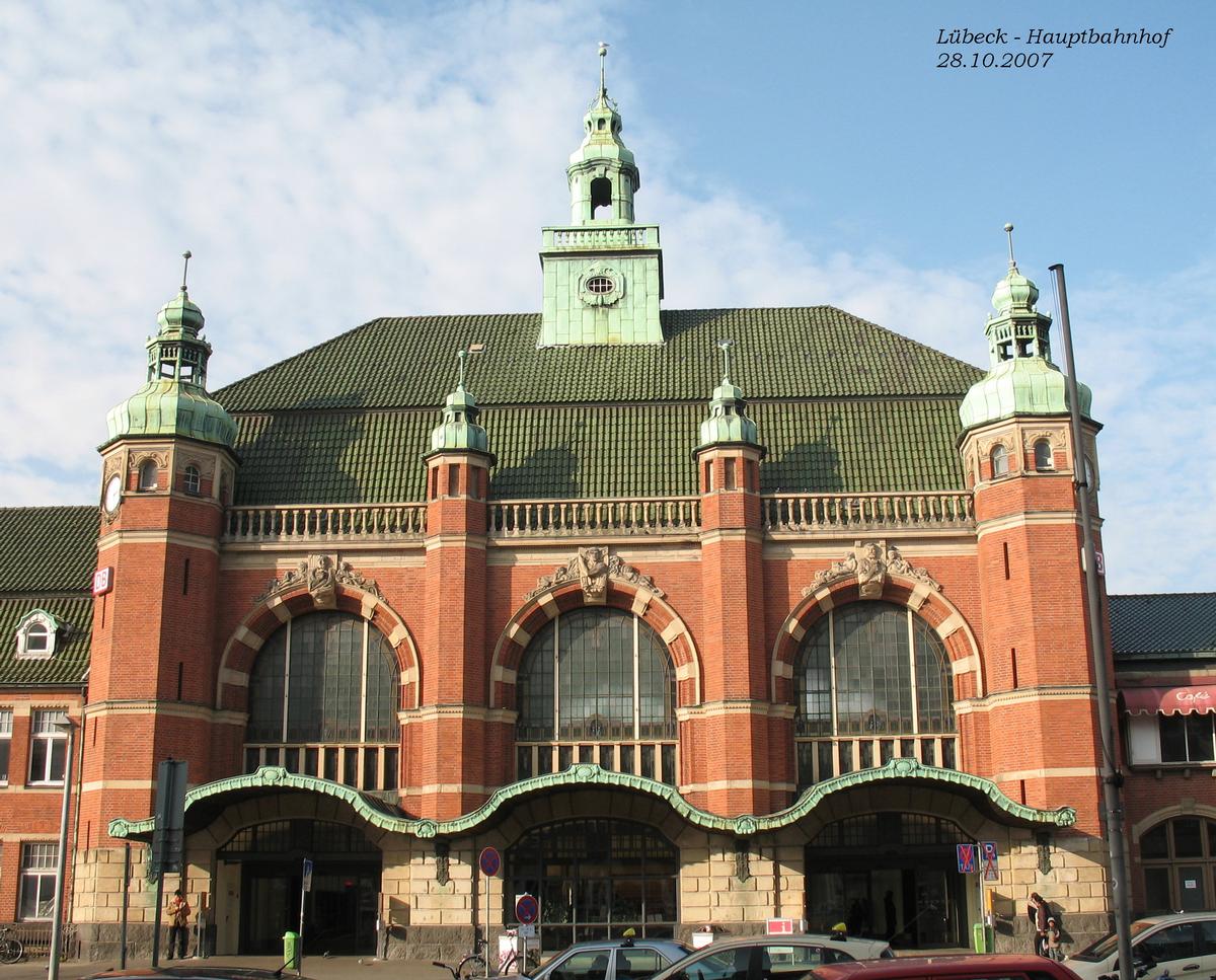 Lübeck - Gare centrale 