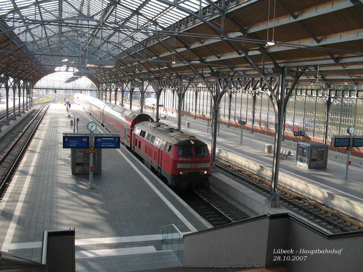 Lübeck - Gare centrale 