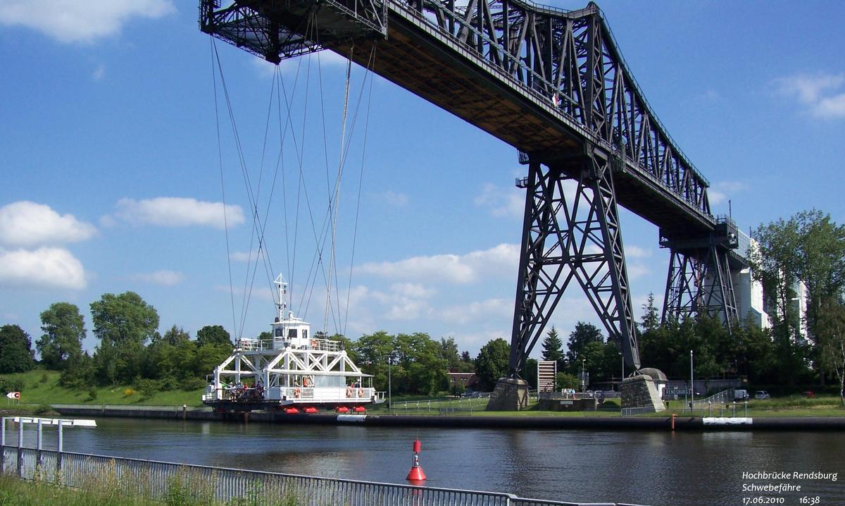 Hochbrücke Rendsburg über den Nord-Ostsee-Kanal 