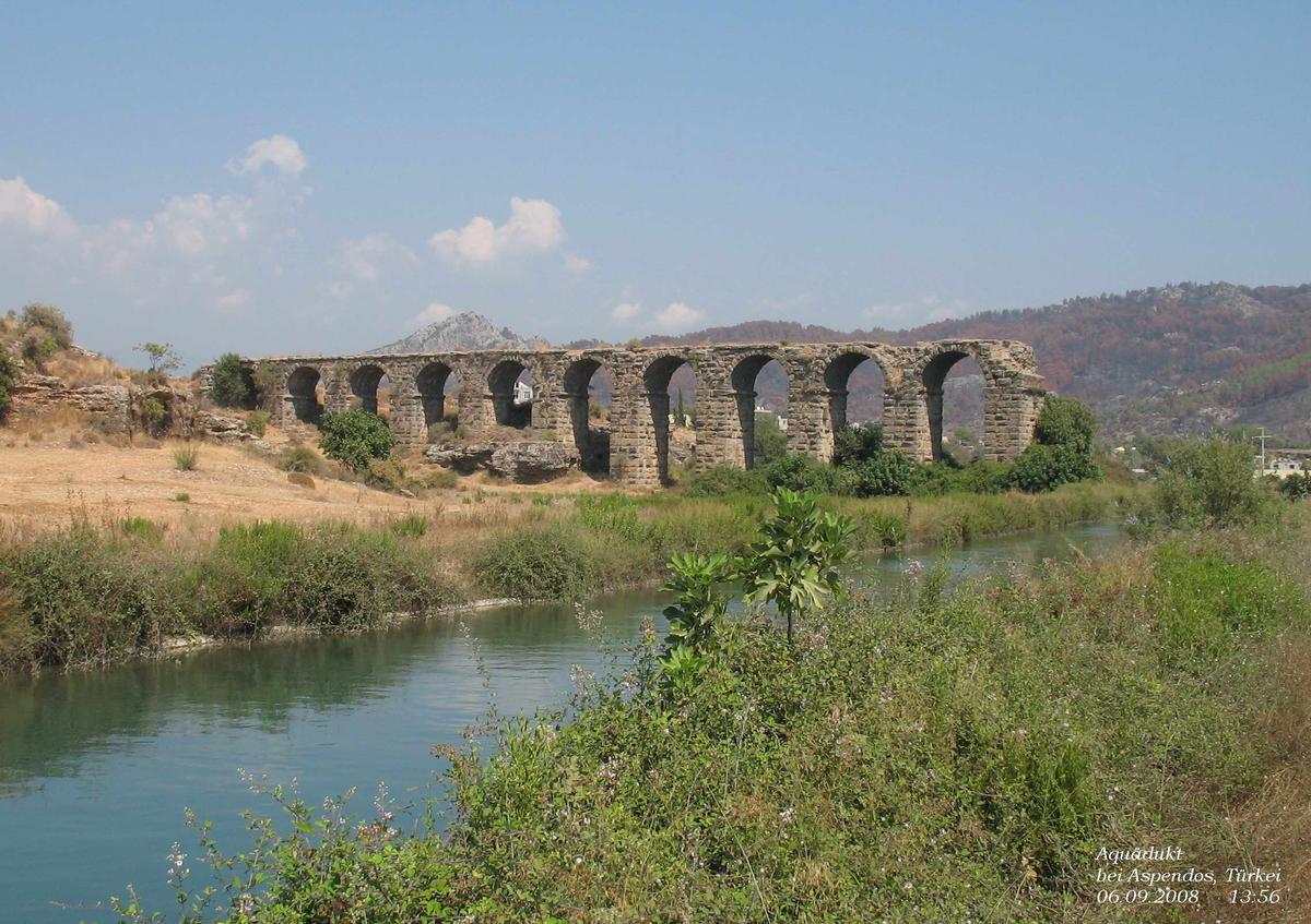 Aquädukt bei Aspendos 
