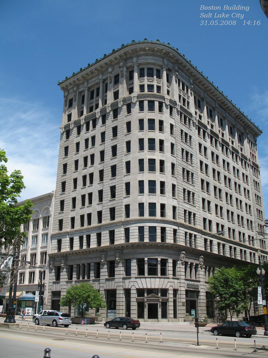 Boston Building in Salt Lake City 