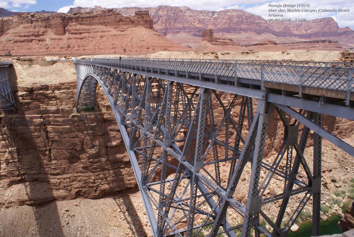 Alte Navajo Bridge in Arizona 