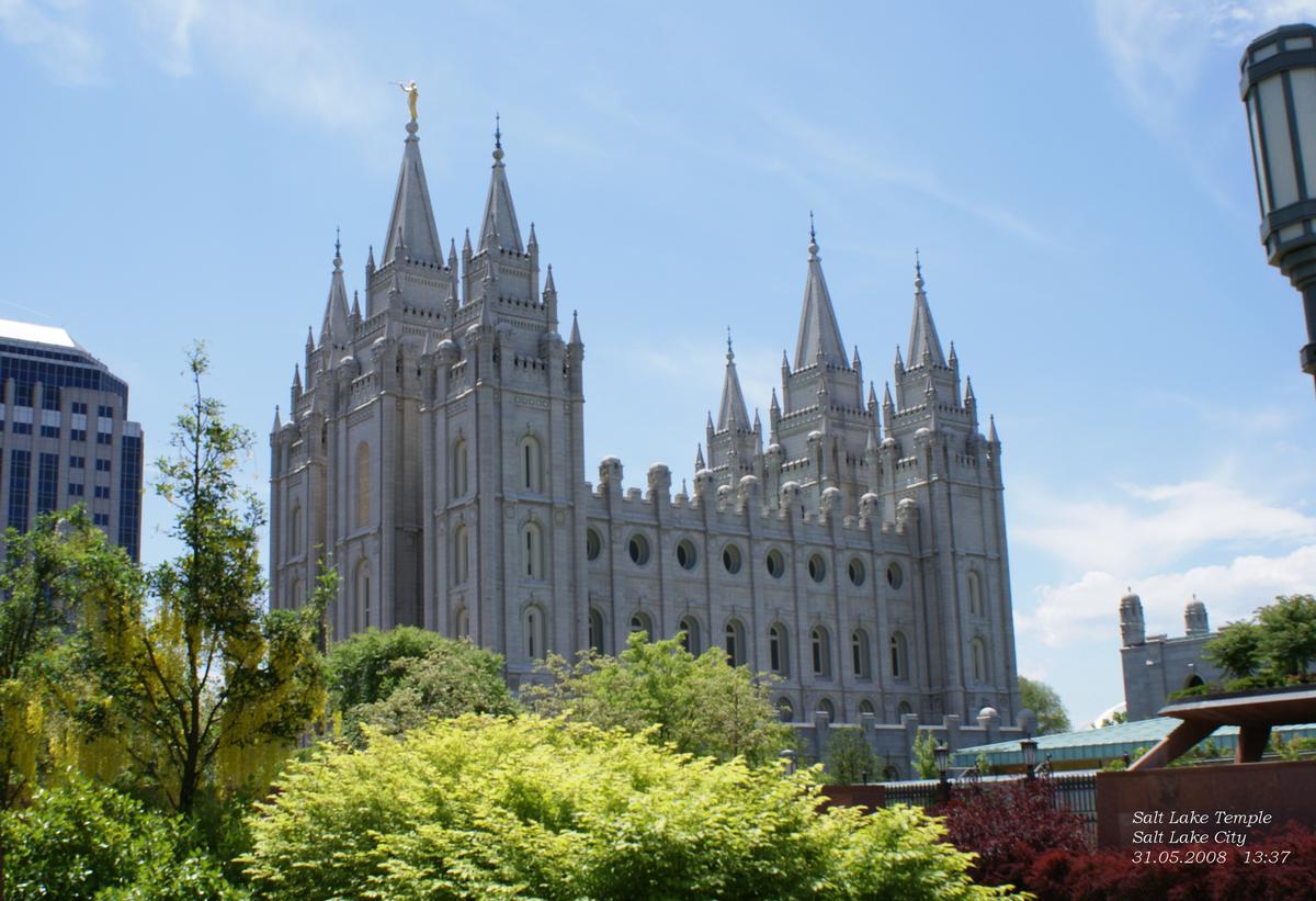 Salt Lake Temple in Salt Lake City 