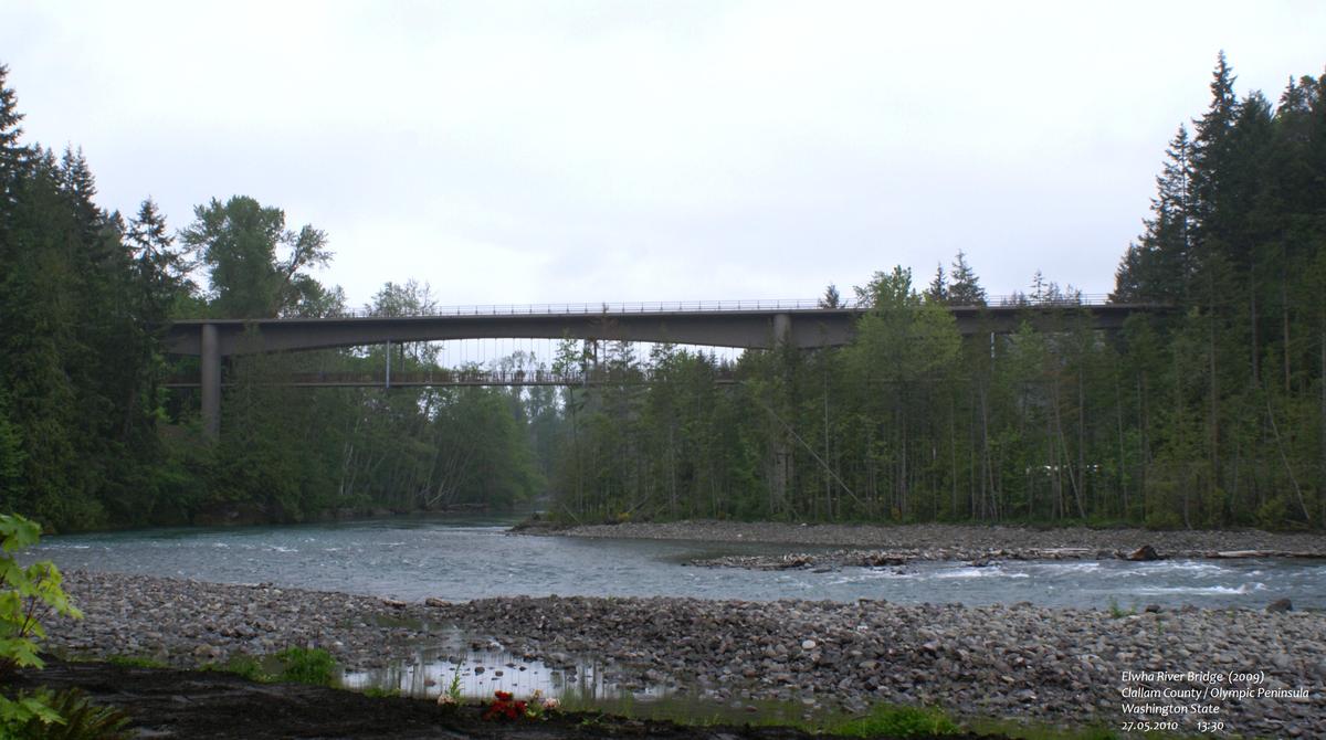 Elwha River Bridge (2009), Clallam County, Washington State 