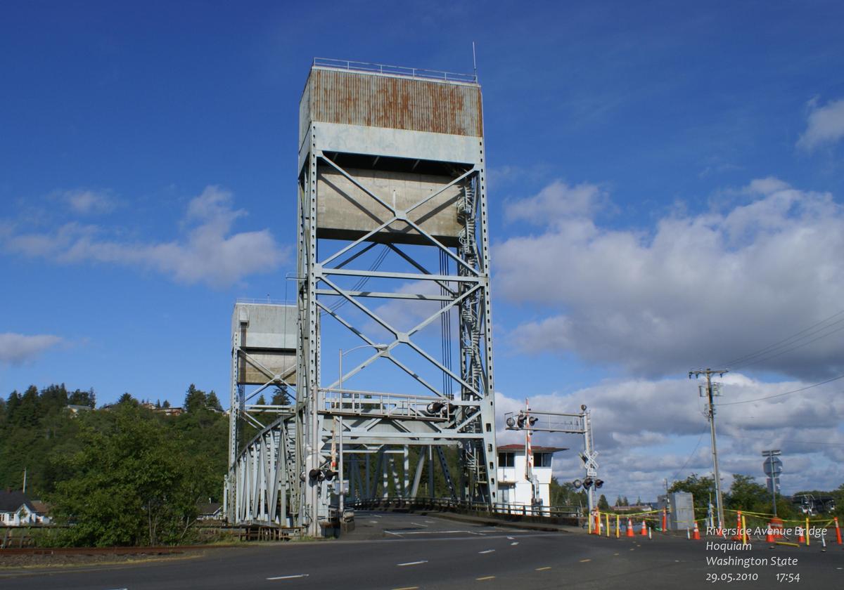 Riverside Avenue Bridge, Hoquiam / Grays Harbor County, Washington State 
