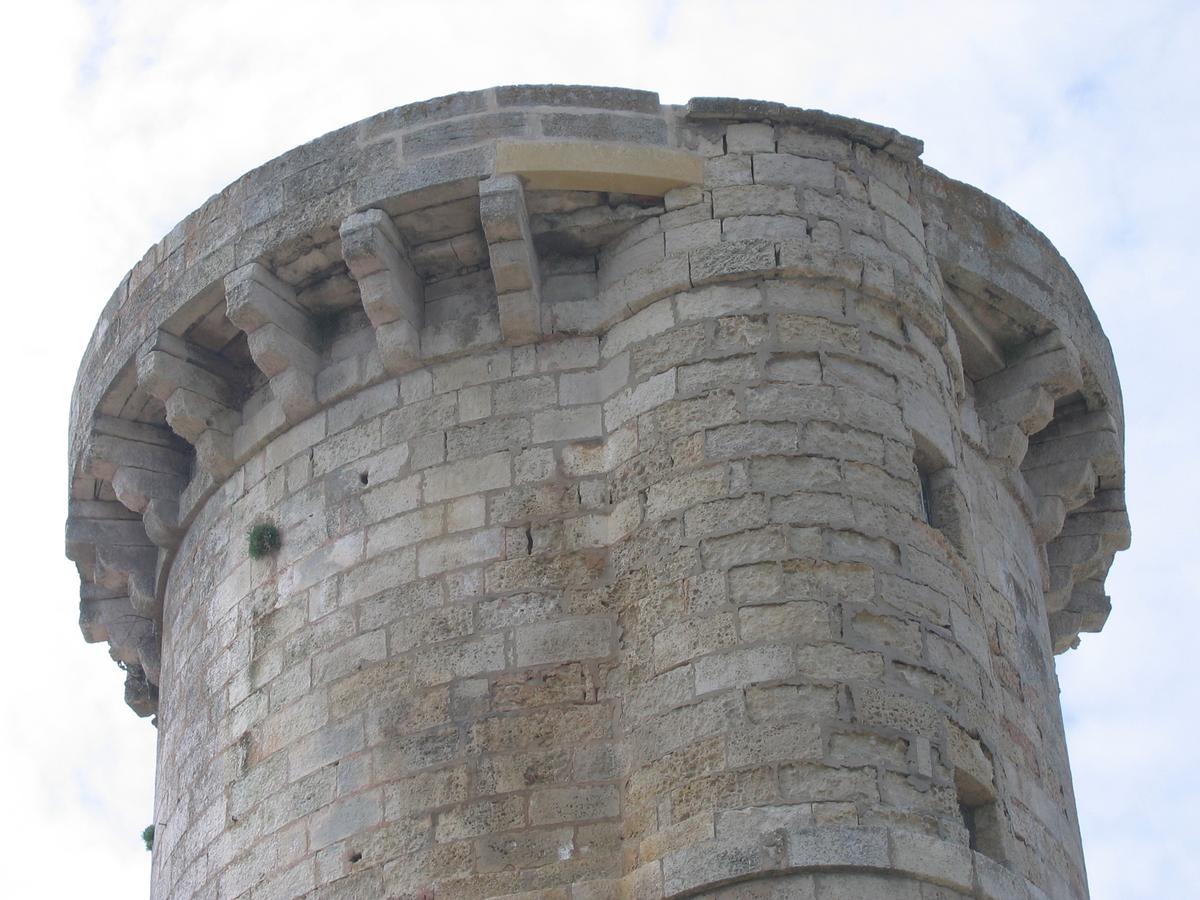 Alter Leuchtturm aus dem 17. Jahrhundert, genannt «Turm der Wale», in Saint-Clément-des-Baleines, Frankreich 