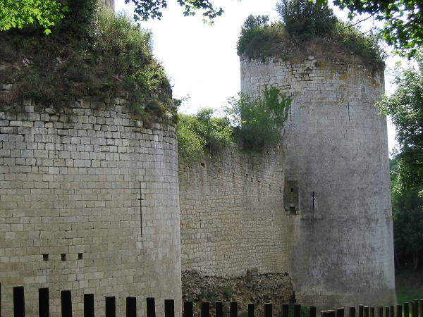 Fiche média no. 76148 Château du Coudray-Salbart 12ème et 13ème siècle, Tour Double, Tour de Bois-Berthier , Echiré, Deux-Sèvres, Poitou-Charentes, France