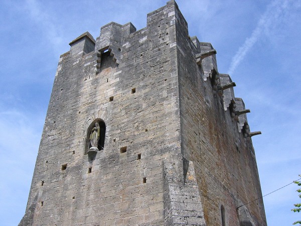 Eglise Saint-Martial 14ème siècle, Rudelle, Lot, Midi-Pyrénées, France 