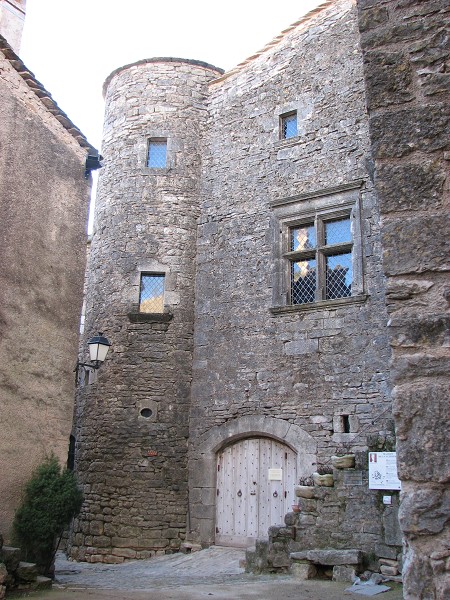 Village 12ème siècle, fortifications 15ème siècle, hôtel 15ème siècle La Couvertoirade, Aveyron, Midi-Pyrénées, France