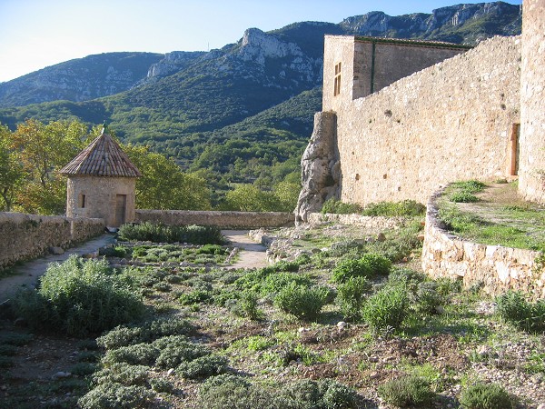 Château de Baulx 12ème 13ème 14ème siècle, Saint-Jean-de-Buèges, Hérault, Languedoc-Roussillon, France Château de Baulx 12ème 13ème 14ème siècle , Saint-Jean-de-Buèges, Hérault, Languedoc-Roussillon, France