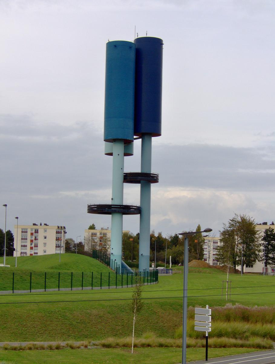 Wasserturm in d'Hérouville-Saint-Clair 