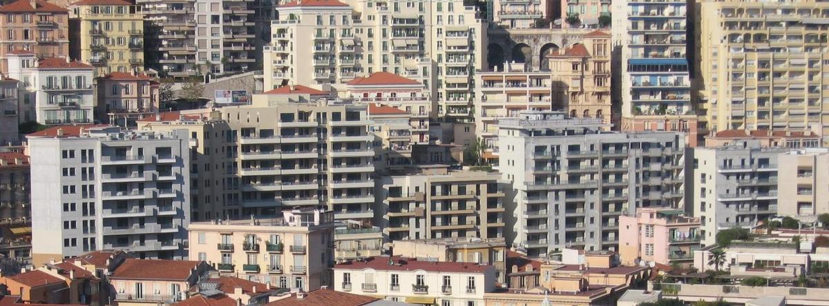 The five residential buildings of the opération Auréglia Grimaldi 