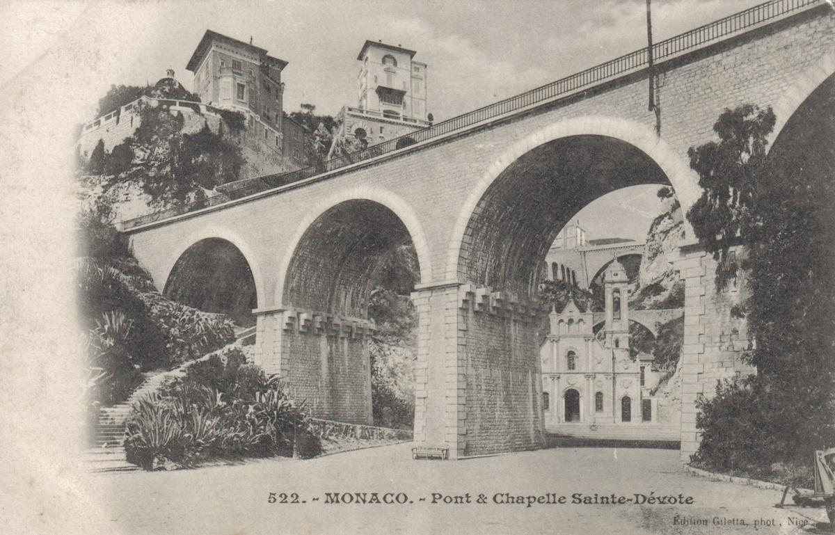 Pont Sainte Dévote (Ancien), Principauté de Monaco 