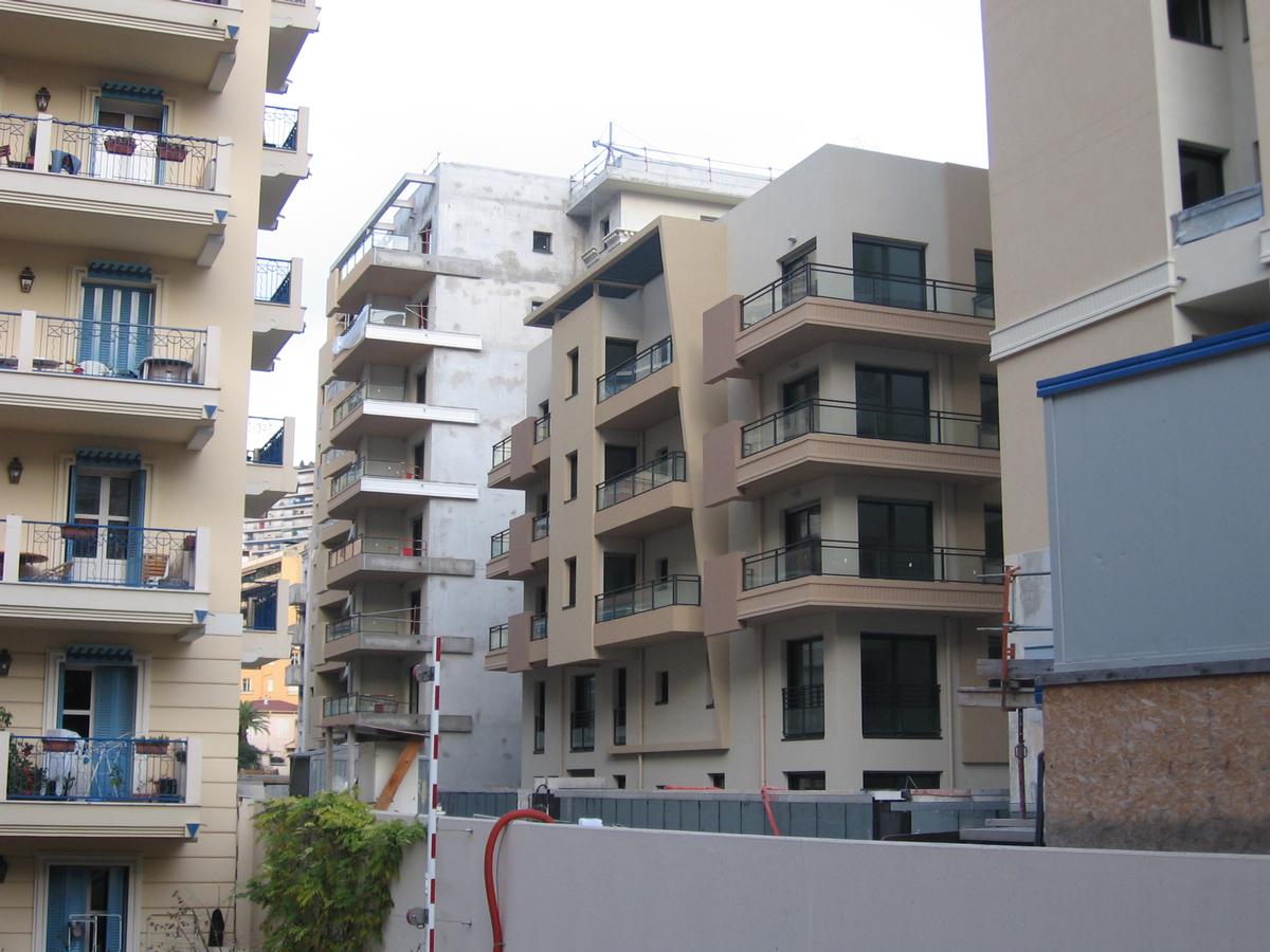 Urbanisation of former SNCF railroad yards at Monaco - Operation Auréglia/Grimaldi 