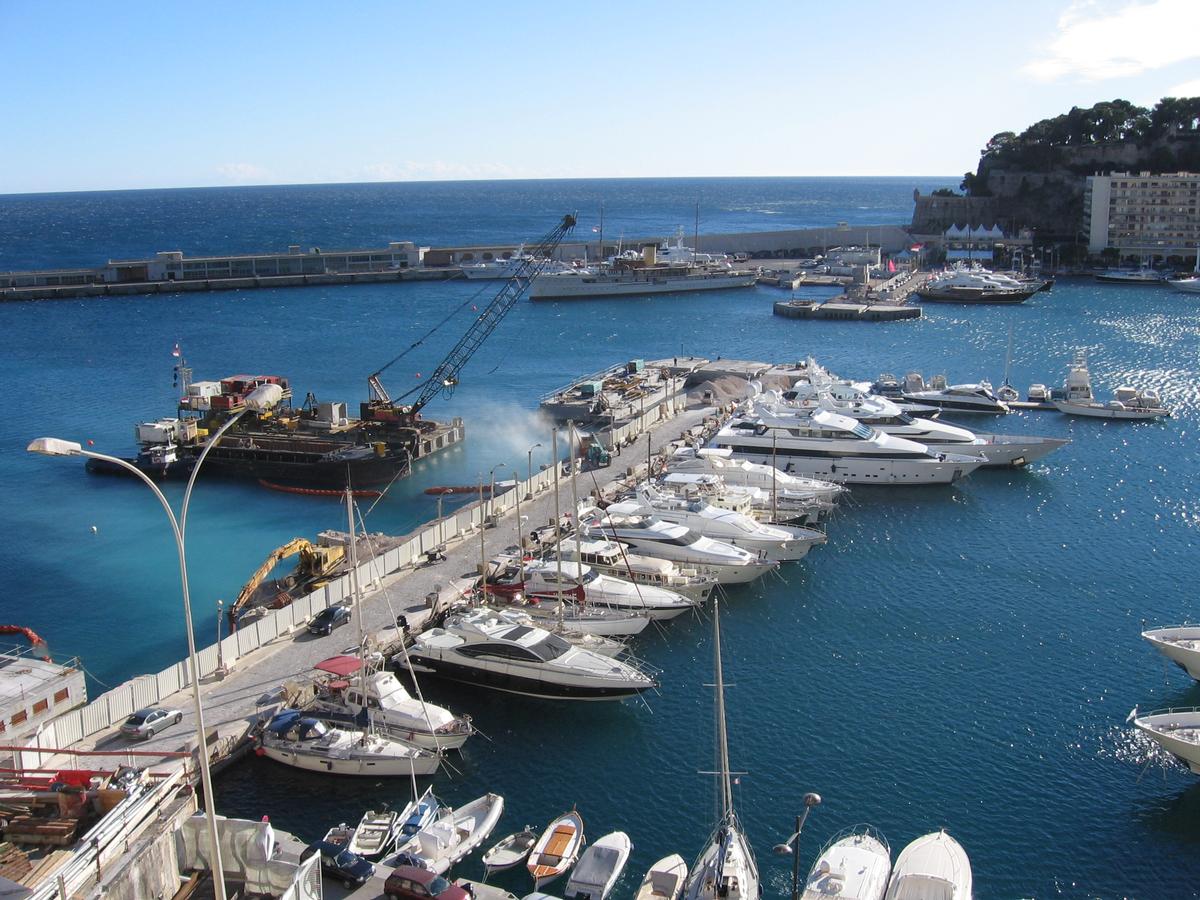 Digues du Port HerculeTransformation et agrandissement, Principauté de Monaco Digues du Port Hercule Transformation et agrandissement, Principauté de Monaco
