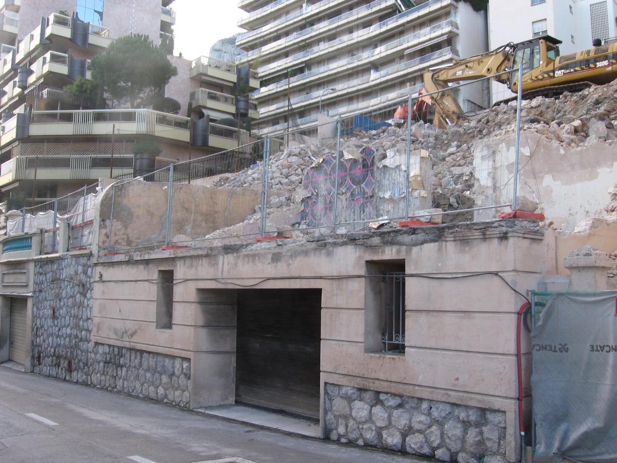 Tour TeotistaTravaux de démolition et de terrassement, Principauté de Monaco Tour Teotista Travaux de démolition et de terrassement, Principauté de Monaco