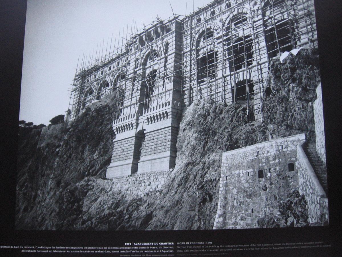 Musée Océanographique, Principauté de MonacoAvancement du chantier Musée Océanographique, Principauté de Monaco Avancement du chantier