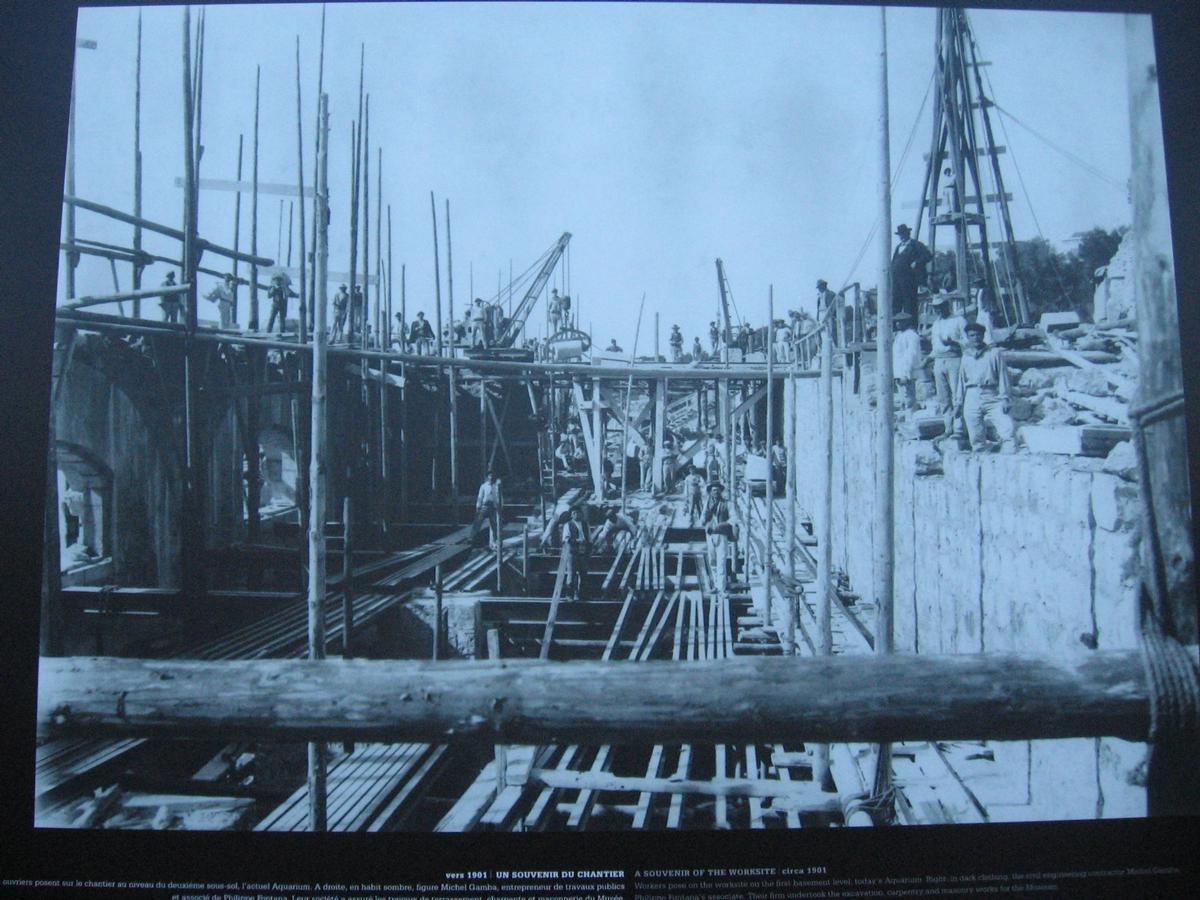 Musée Océanographique, Principauté de MonacoAvancement du chantier Musée Océanographique, Principauté de Monaco Avancement du chantier