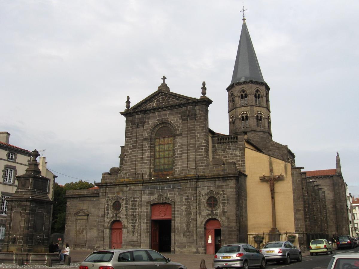 Basilique Saint-AmableRiom, Puy-de-Dôme (63), Auvergne, France 
