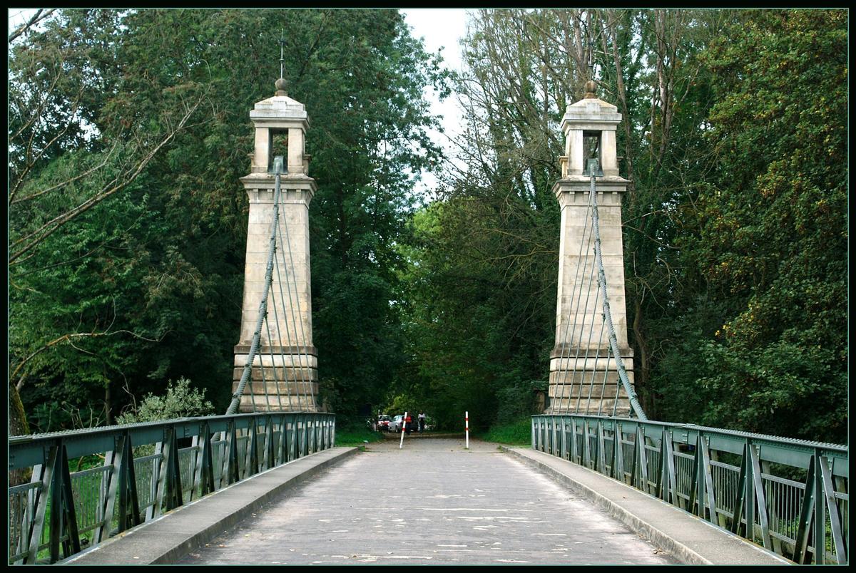 Hängebrücke in Langenargen / Bodensee 
