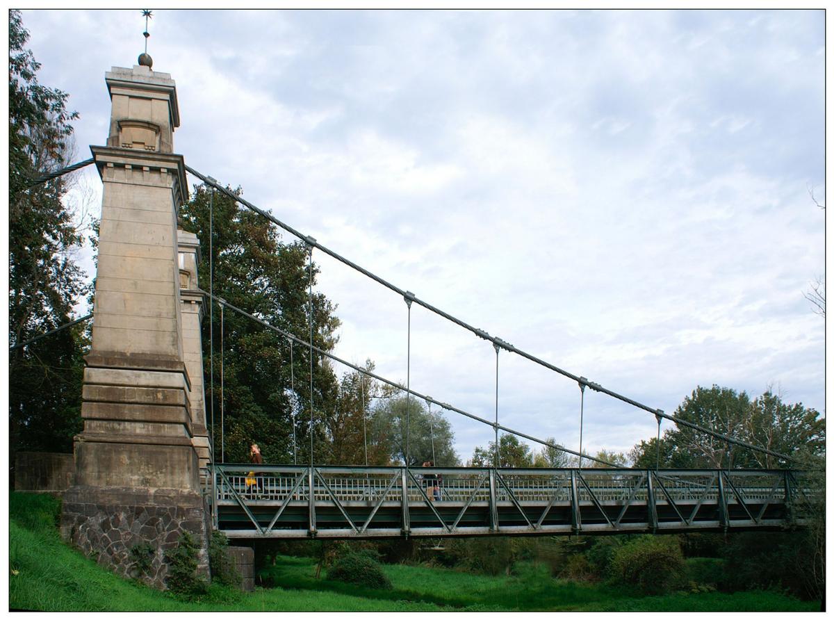 Hängebrücke in Langenargen / Bodensee 