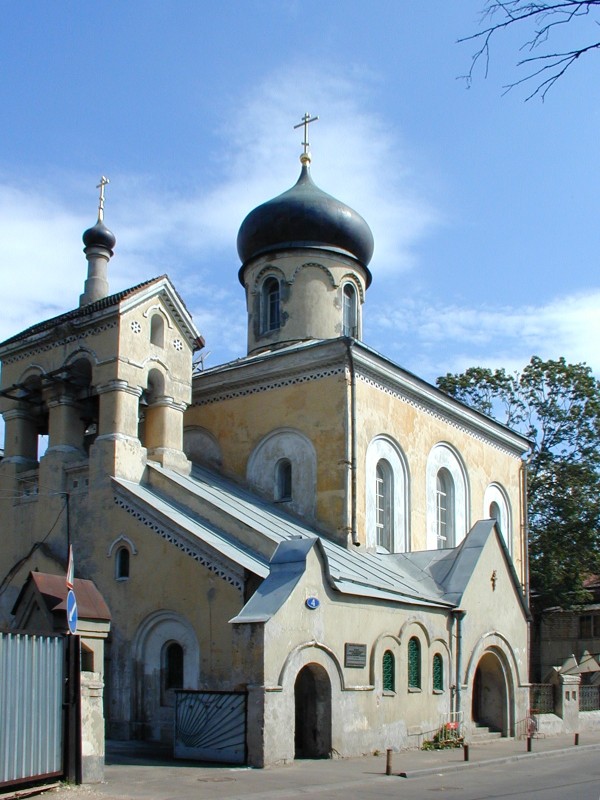 The Church of the Intercession of Virgin of Ostozhenskay obshina in Turchaninov 4 