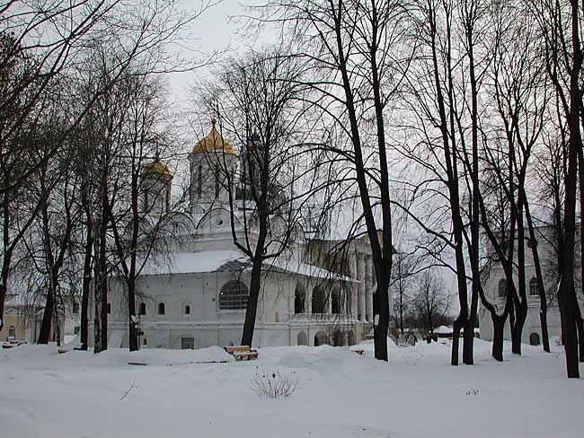 Media File No. 98631 Transfiguration of the Saviour Cathedral 1505–1515. Transfiguration of the Saviour (Spaso-Preobrazhensky) Monastery. Yaroslavl, Yaroslavl Oblast, Russia