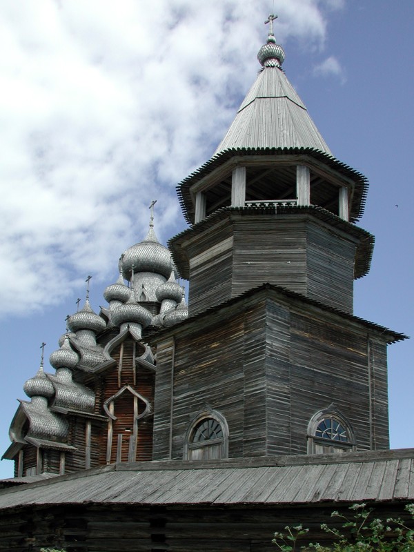 Bell tower on Kizhi Island 
