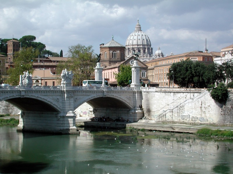 Ponte Vittorio Emanuele II, Rom 