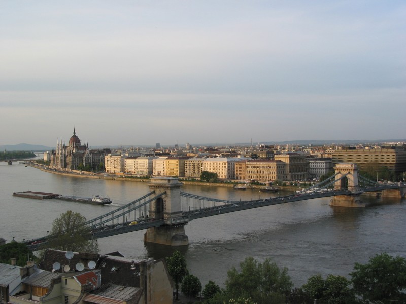 Pont suspendu à Budapest 