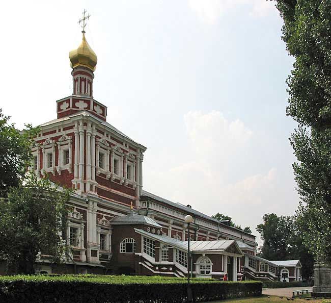 Couvent de Novodievitchi fondé en 1524 à Moscou - Eglise de l'Assomption 