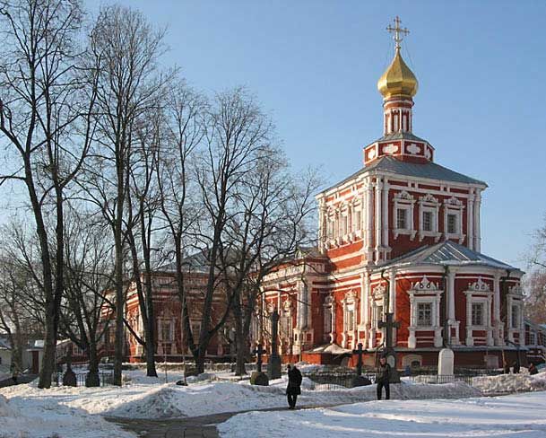 Novodevichy Monastery founded in 1524 - Church of the Assumption 