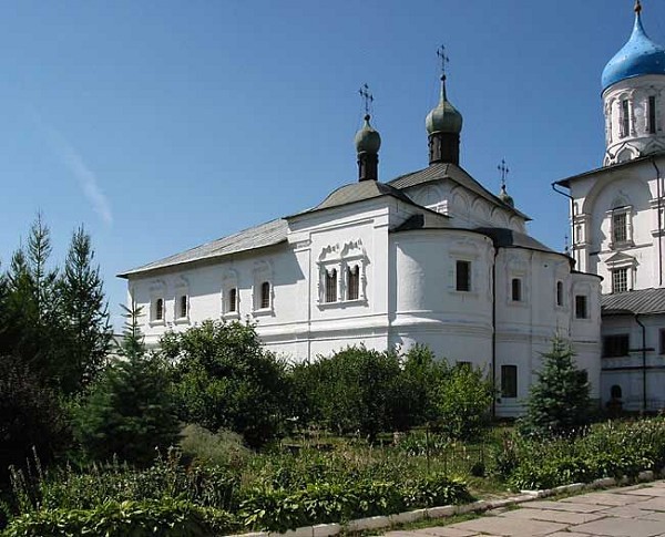 Novospassky Monastery in Moscow founded in the 14th century part of monastery Church of the Protection of the Mother of God