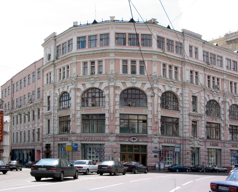 M. S. Kuznetsov's Commercial House in Myasnitskaya St. 8. 1900-1903, Moscow 