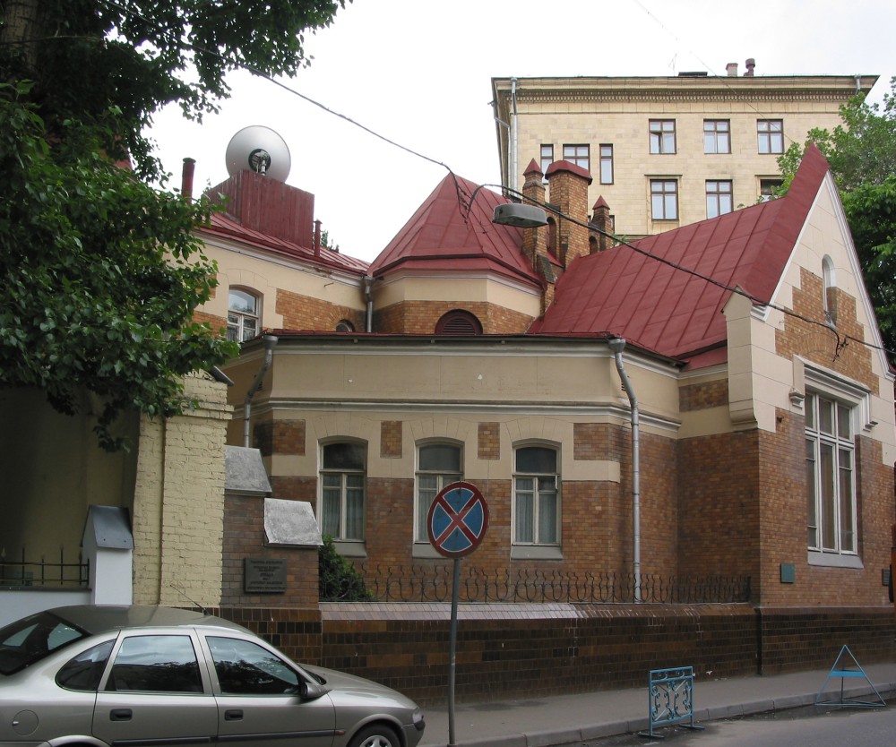 F. O. Schekhtel's Mansion in Ermolaevsky Alley, 28. 1896, Moscow 