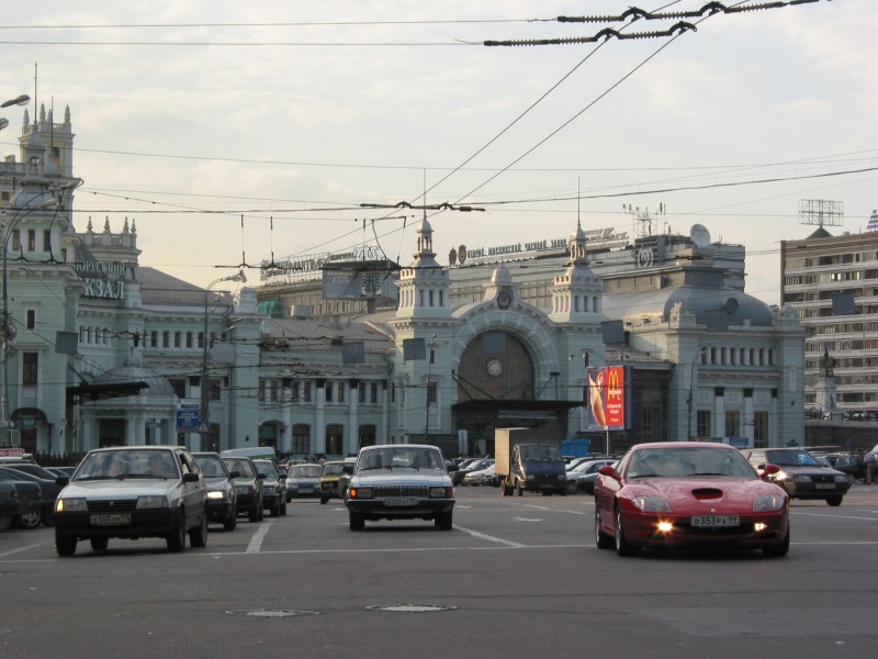 Weißrussischer Bahnhof, Moskau 