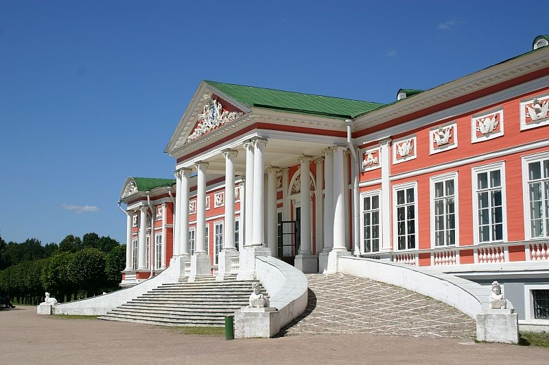 The Palace, Kuskovo, Moscow Complex of building and garden estate of the Sheremetev family. Built in the mid-18th century. Now museum 