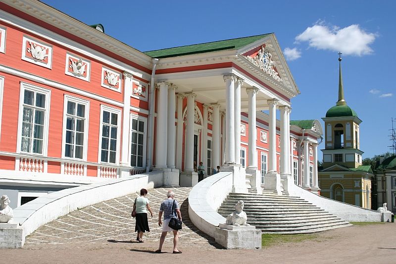 The Palace, Kuskovo, Moscow Complex of building and garden estate of the Sheremetev family. Built in the mid-18th century. Now museum 
