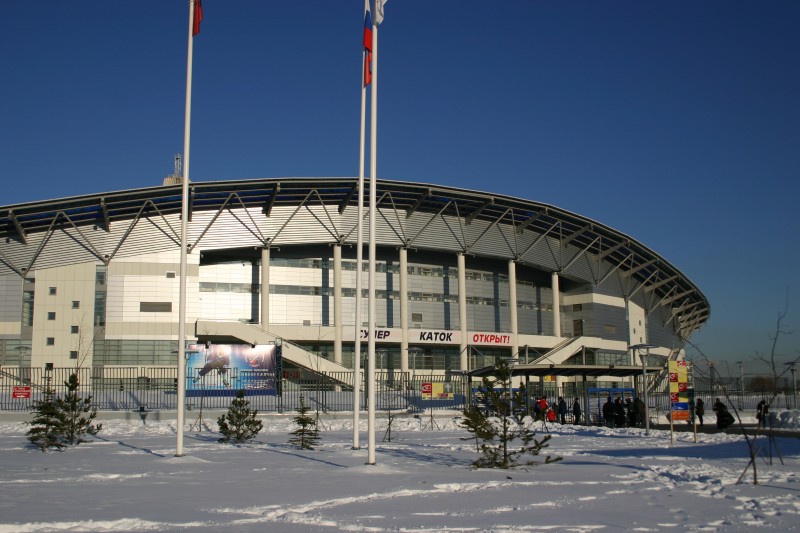 Eislaufhalle in Moskau 