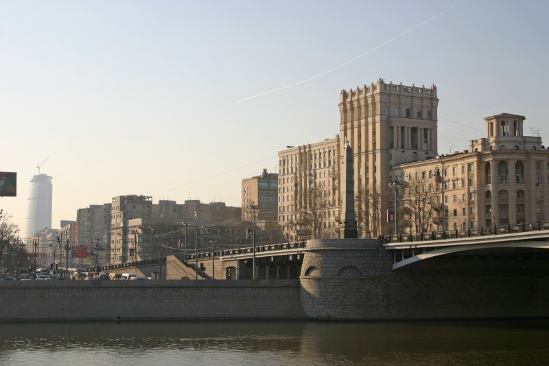 Borodinsky-Brücke, Moskau 