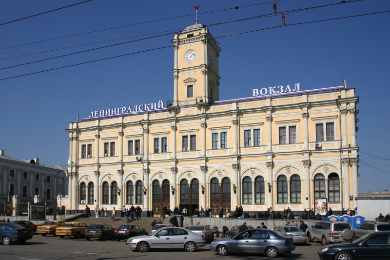 Gare de Léningrade, Moscou 